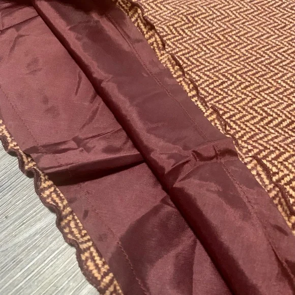 Woolmark 100% Wool Skirt Appliqué size 12 - Picture 6 of 9